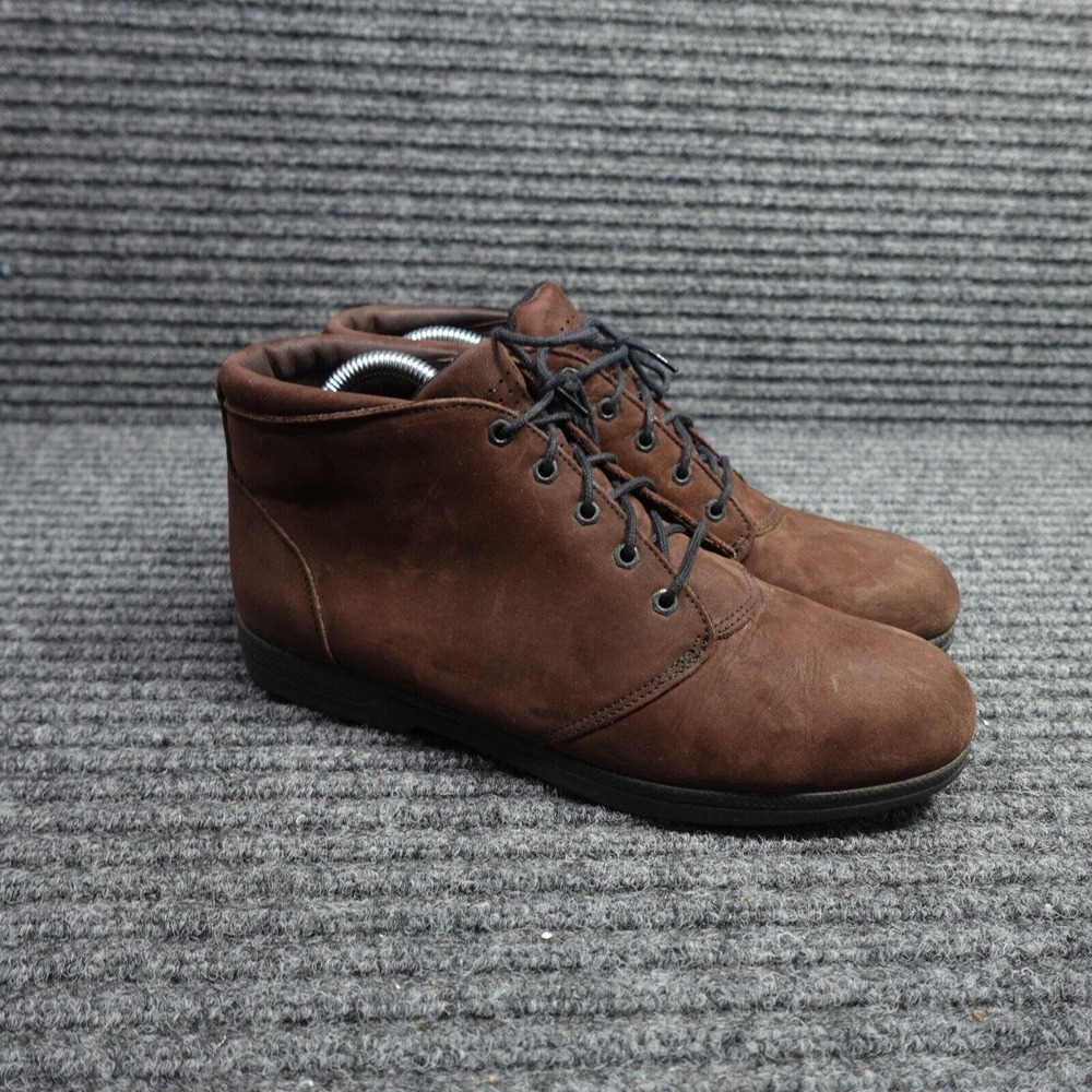 Red Wings Boots Womens 10 B Brown Chukka Work Safety Toe